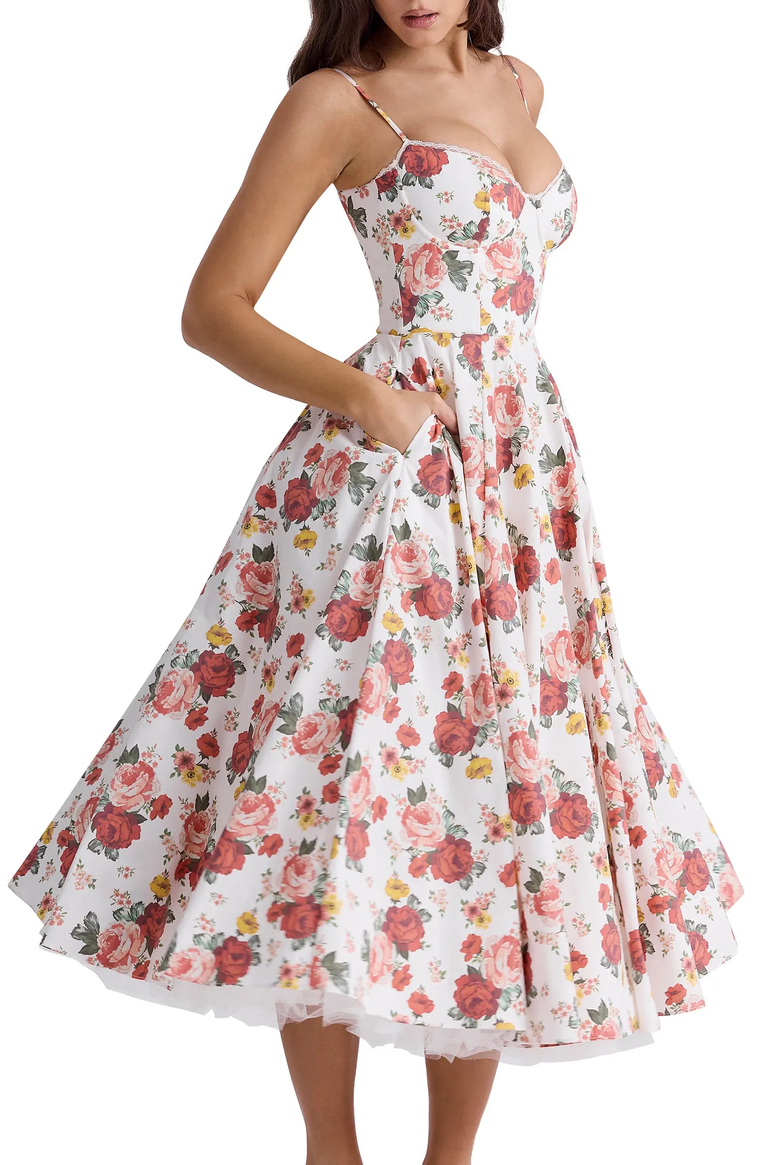 Mademoiselle Midi Dress